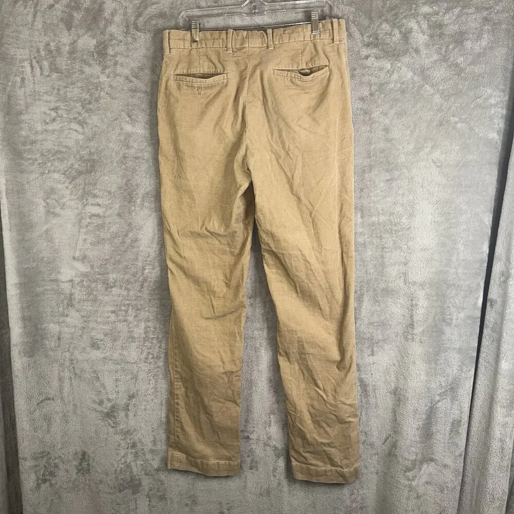 Polo Golf Ralph Lauren Corduroy Pants Tan Men's 32x34 Preppy *Read*